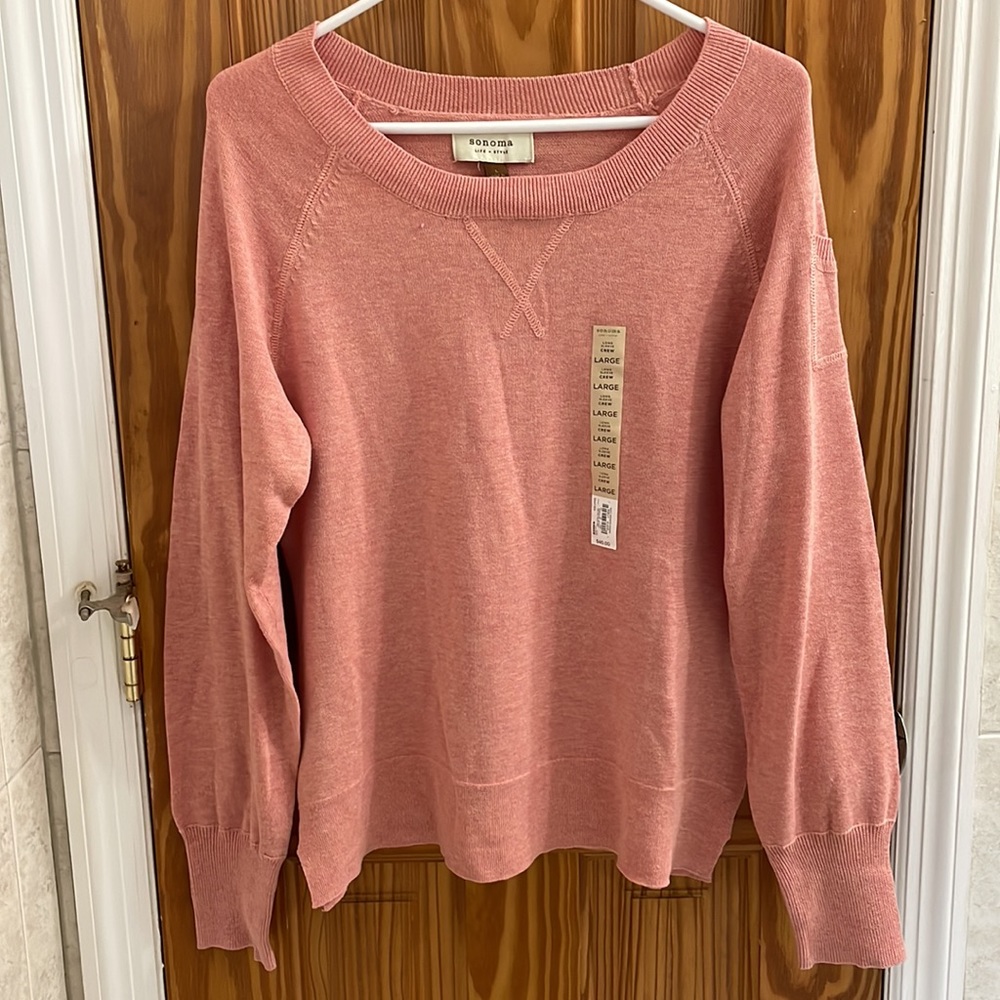 New Long Sleeve Sweater KOHL’S Size L